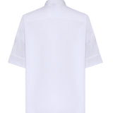 Camicia in popeline stretch NCWA552552SZGR B001 FAY 