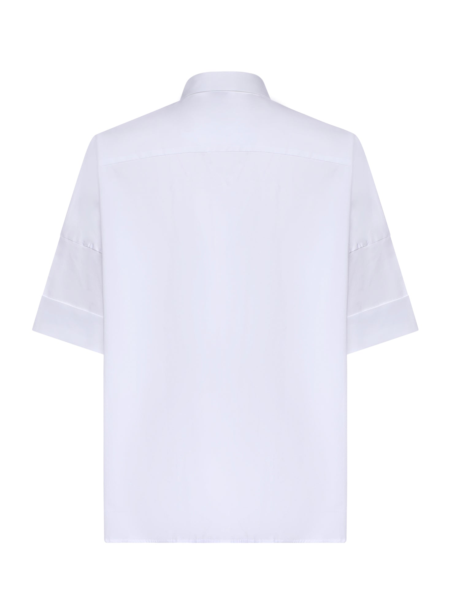 Camicia in popeline stretch NCWA552552SZGR B001 FAY 