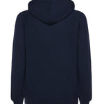 Felpa con zip in cotone e cashmere NMMC1522240ZAI 015D FAY 