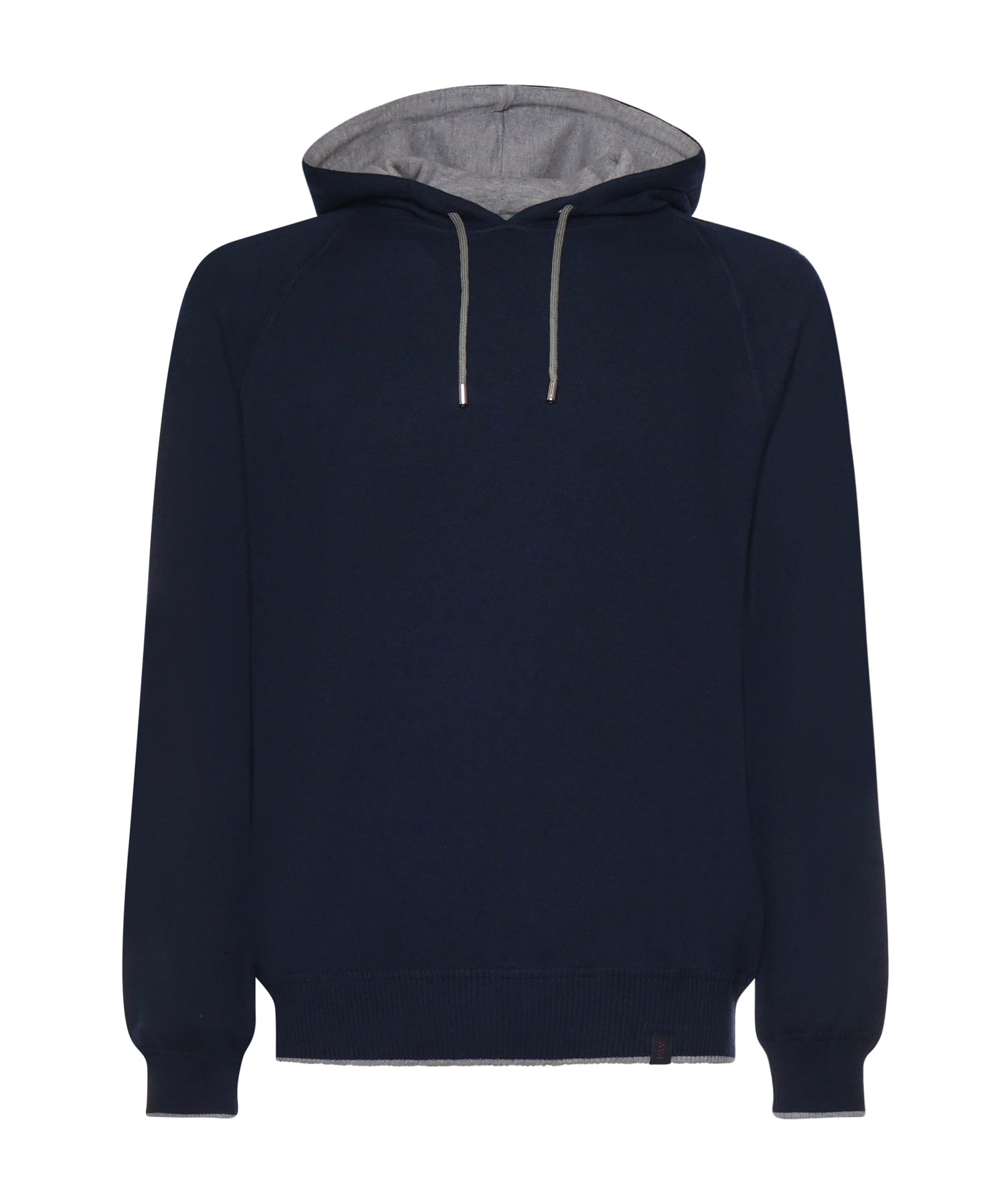 Felpa con zip in cotone e cashmere NMMC1522240ZAI 015D FAY 