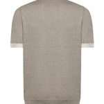T-shirt in lino e cotone NMMC1522420WYK 09I1 FAY 