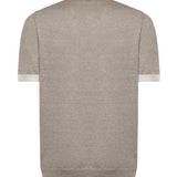T-shirt in lino e cotone NMMC1522420WYK 09I1 FAY 