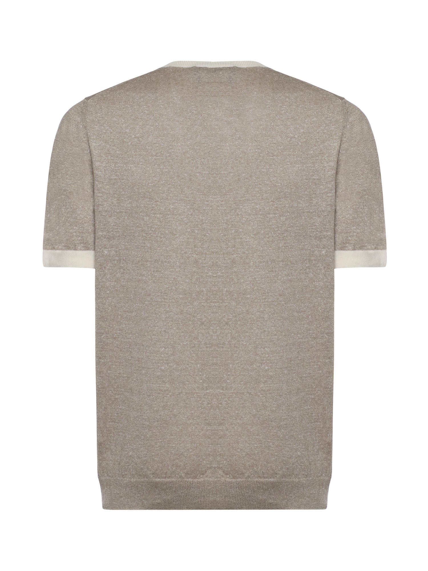 T-shirt in lino e cotone NMMC1522420WYK 09I1 FAY 