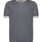 T-shirt in lino e cotone NMMC1522420WYK 11G2 FAY 