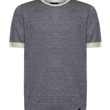 T-shirt in lino e cotone NMMC1522420WYK 11G2 FAY 