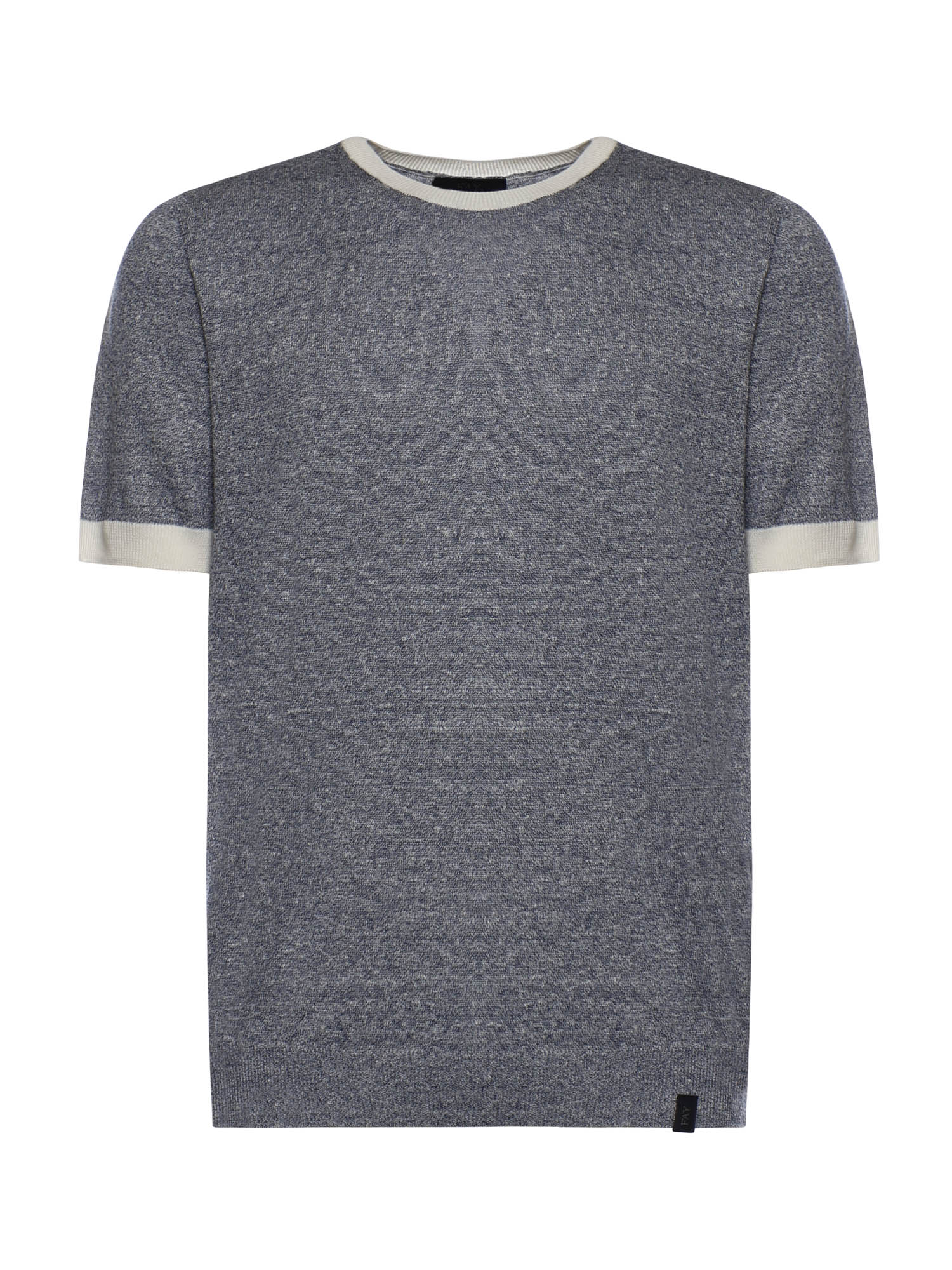 T-shirt in lino e cotone NMMC1522420WYK 11G2 FAY 