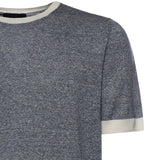 T-shirt in lino e cotone NMMC1522420WYK 11G2 FAY 