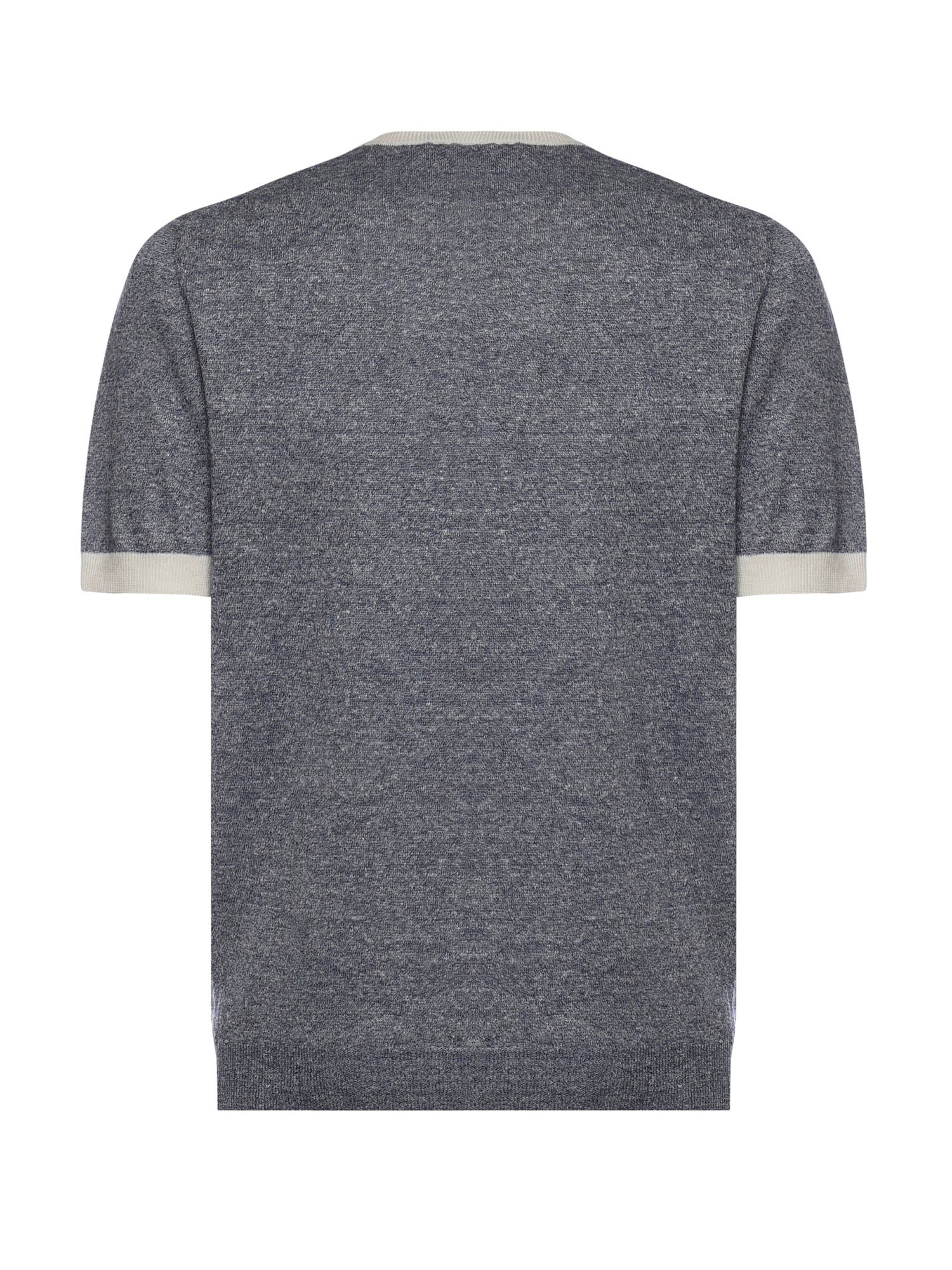 T-shirt in lino e cotone NMMC1522420WYK 11G2 FAY 