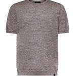 T-shirt in lino e cotone NMMC1522420WYK S602 FAY 