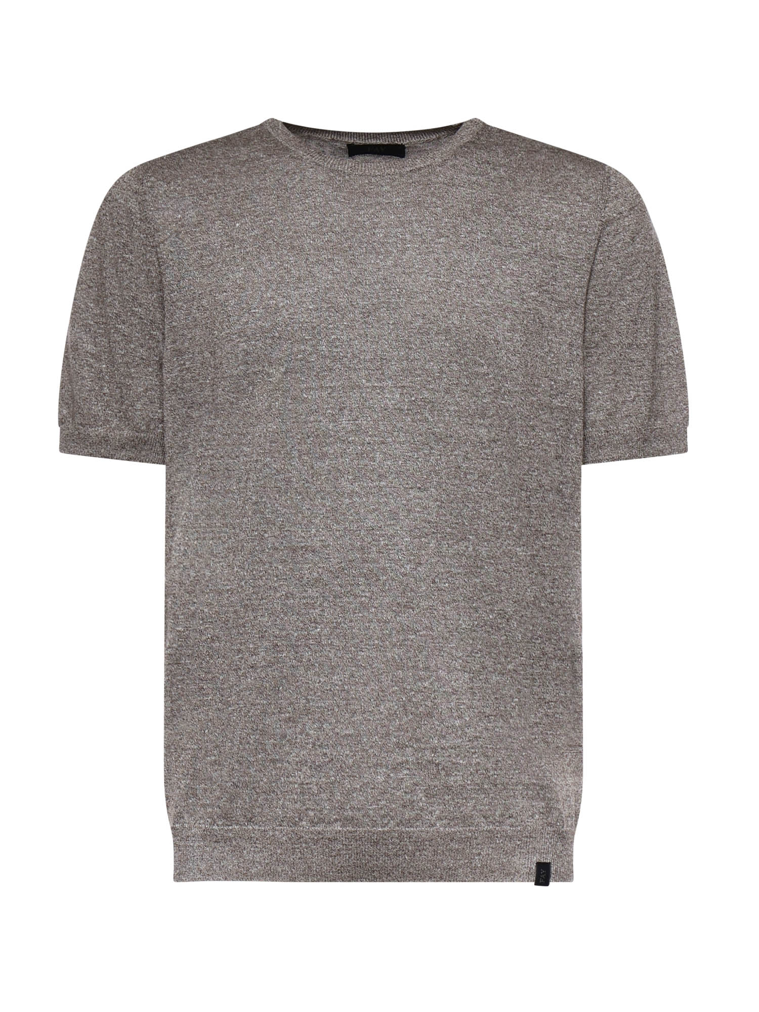 T-shirt in lino e cotone NMMC1522420WYK S602 FAY 