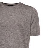 T-shirt in lino e cotone NMMC1522420WYK S602 FAY 