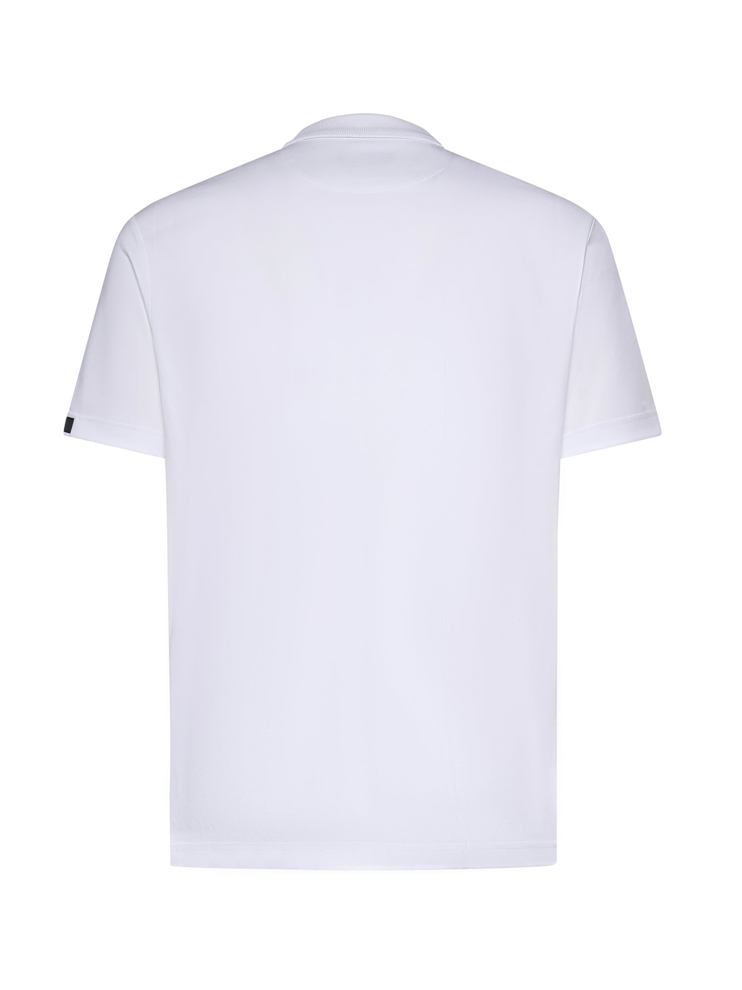 Polo in cotone con logo NPMB2521340UCX B001 FAY 