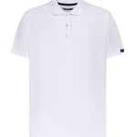 Polo in cotone con logo NPMB2521340UCX B001 FAY 