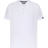 Polo in cotone con logo NPMB2521340UCX B001 FAY 