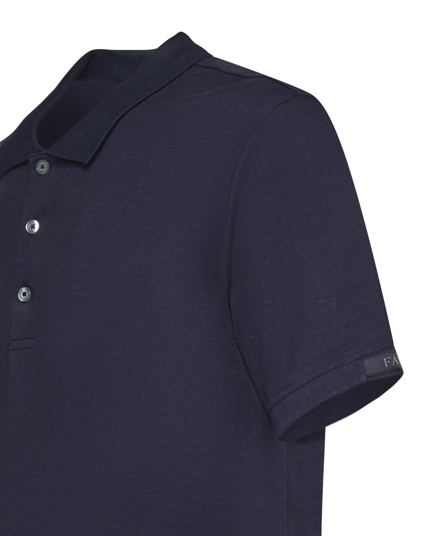 Polo in cotone con logo NPMB2521340UCX U806 FAY 