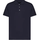 Polo in cotone con logo NPMB2521340UCX U806 FAY 