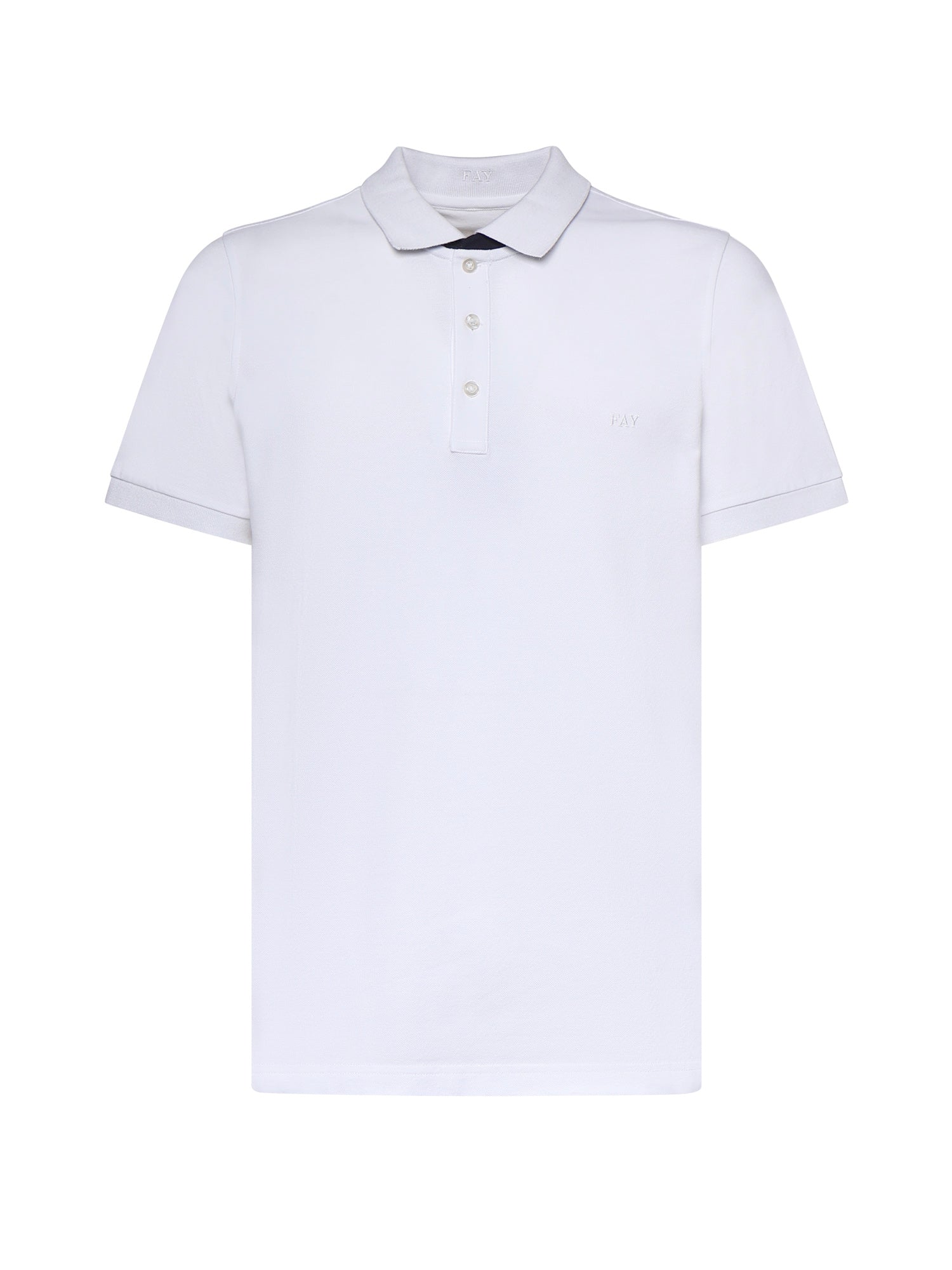 Polo in piquet stretch NPMB252135STDW B001 FAY 