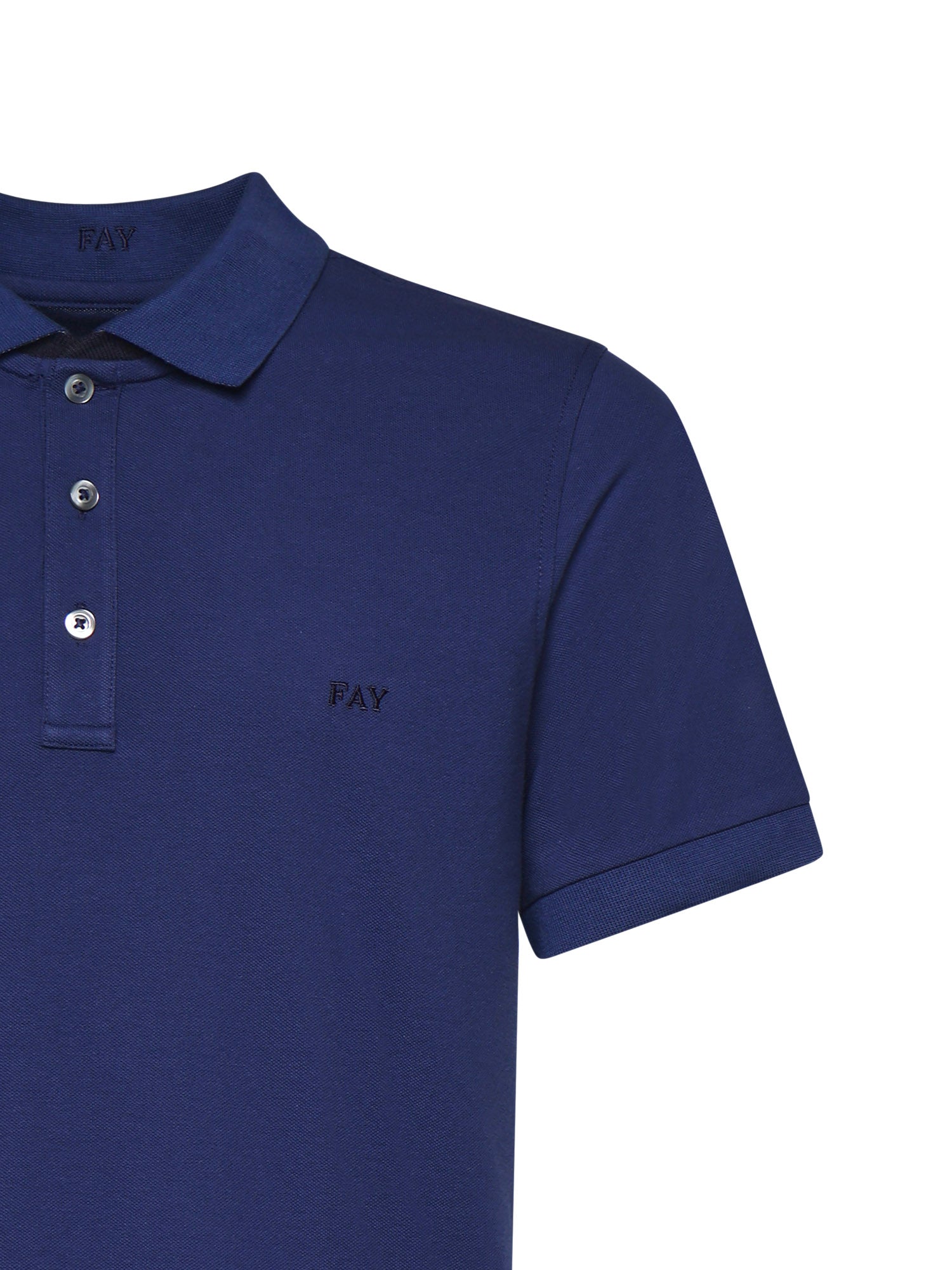 Polo in piquet stretch NPMB252135STDW U803 FAY 