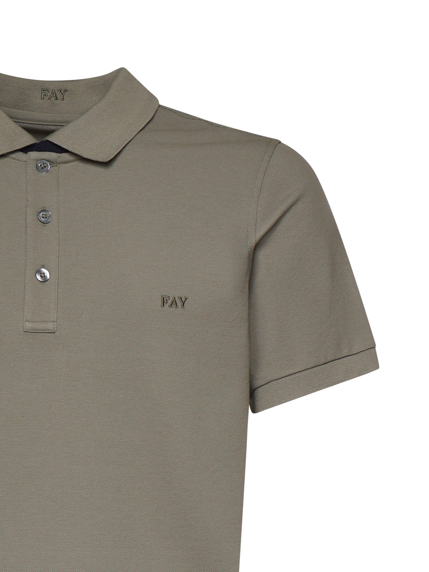 Polo in piquet stretch NPMB252135STDW V618 FAY 