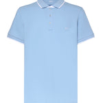 Polo in piquet stretch NPMB252140STDW U600 FAY 