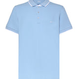 Polo in piquet stretch NPMB252140STDW U600 FAY 