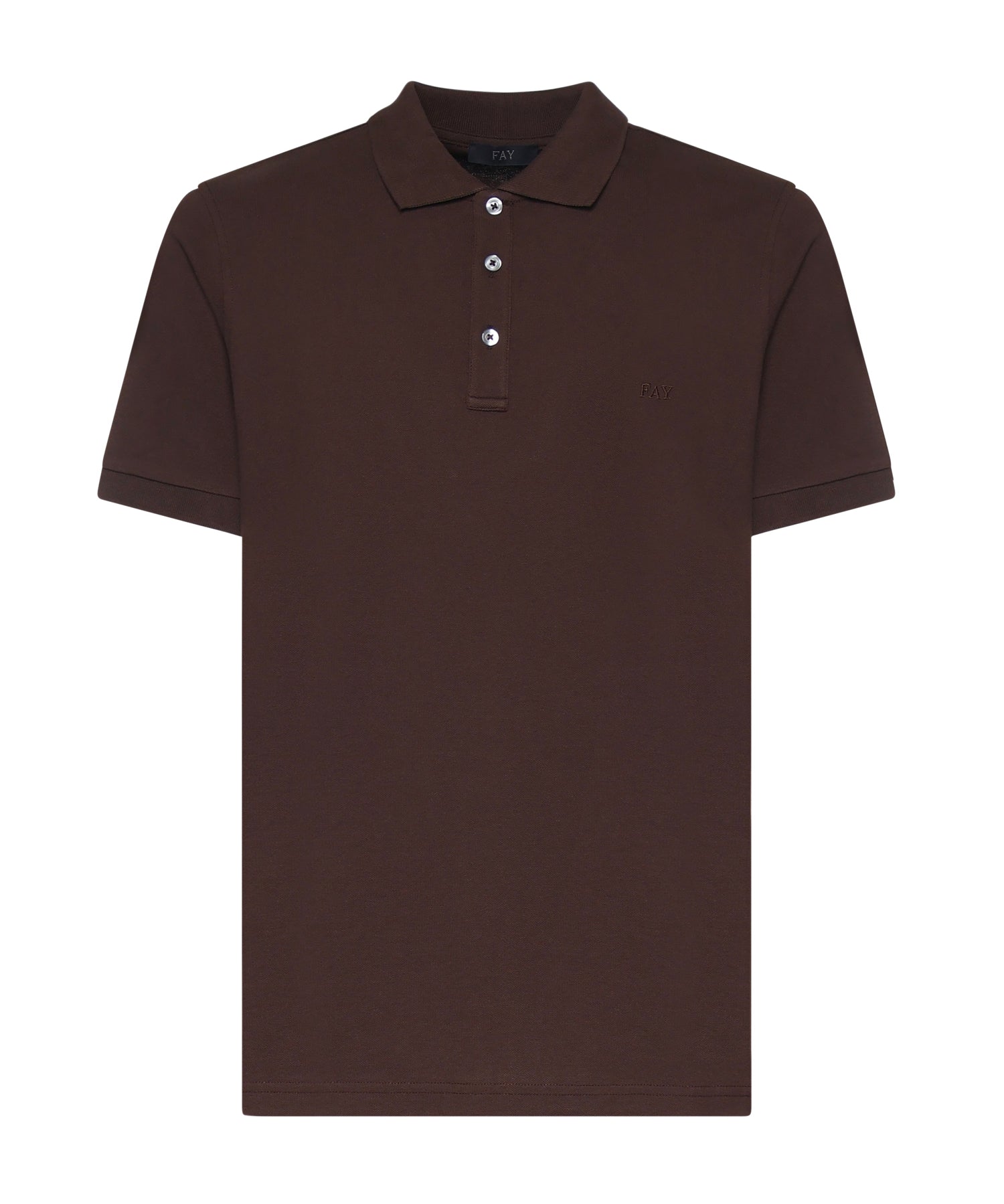 Polo in piquet stretch NPMB252144STDW S601 FAY 