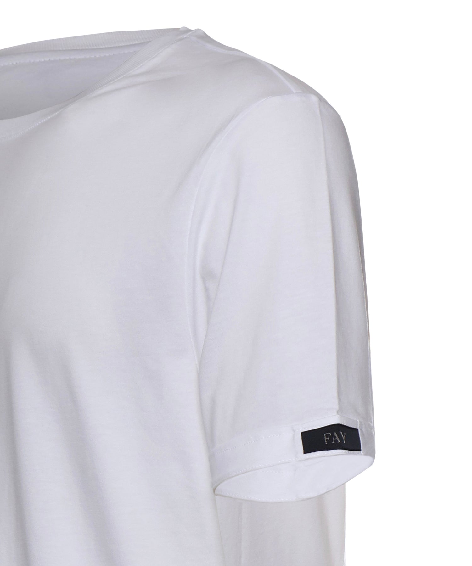T-shirt in jersey di cotone NPMB3521330UCX B001 FAY 