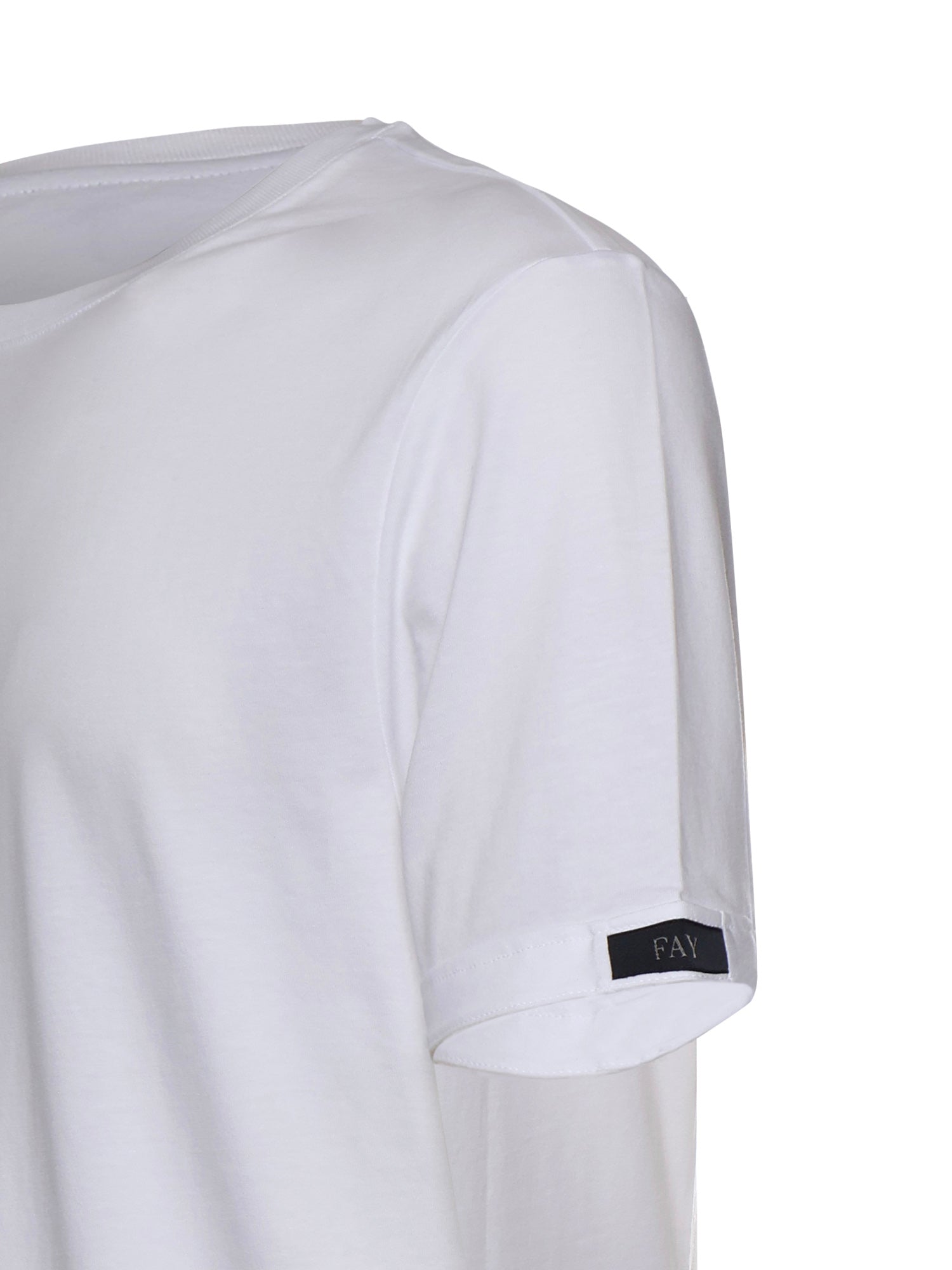 T-shirt in jersey di cotone NPMB3521330UCX B001 FAY 