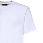 T-shirt in piquet di cotone NPMB352136TZEF B001 FAY 
