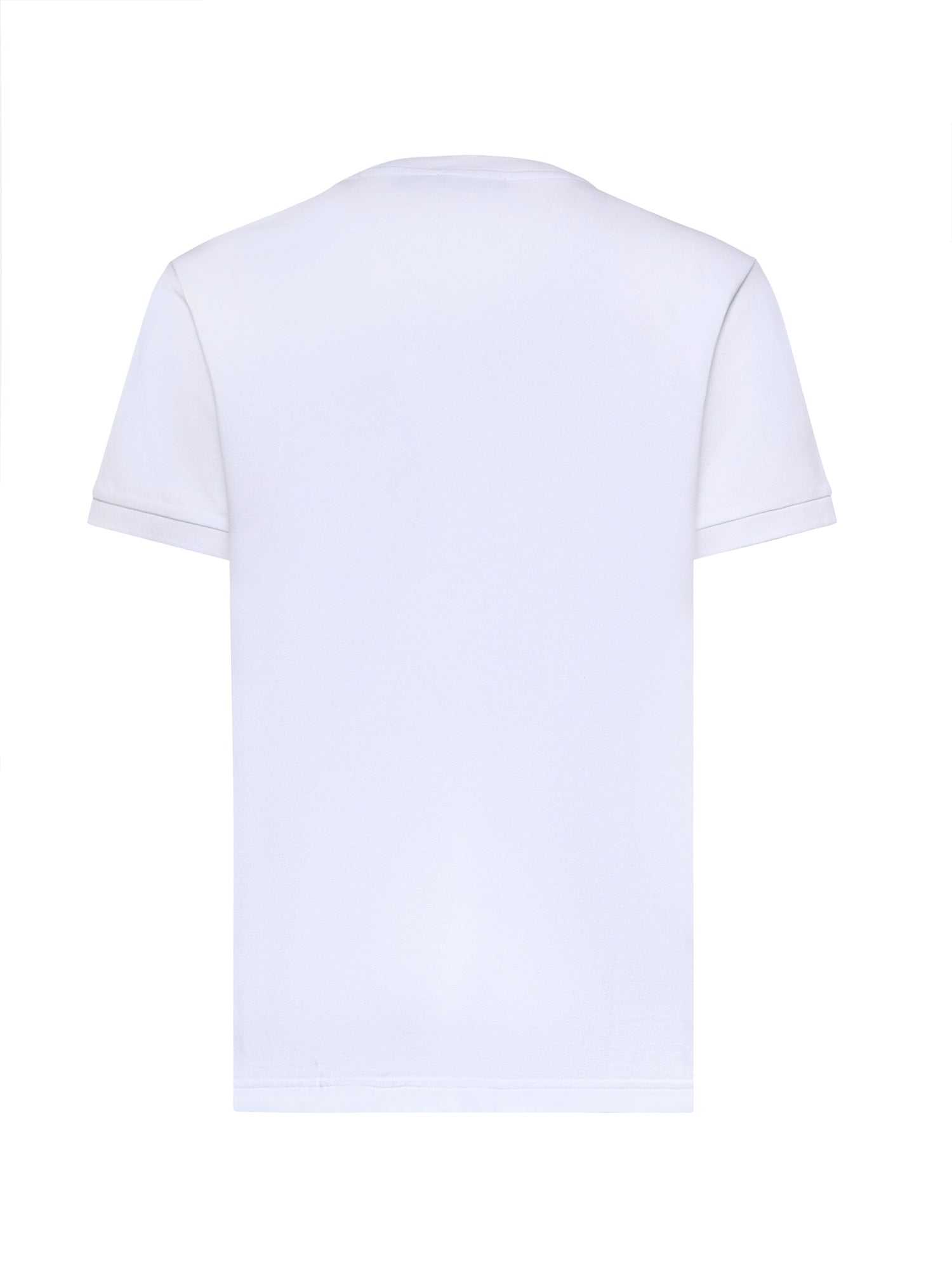 T-shirt in piquet di cotone NPMB352136TZEF B001 FAY 