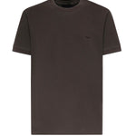 T-shirt in piquet di cotone NPMB352136TZEF S602 FAY 