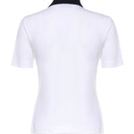 Polo in piquet stretch NPWB252650STDW B001 FAY 