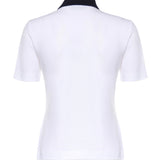 Polo in piquet stretch NPWB252650STDW B001 FAY 