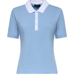 Polo in piquet stretch NPWB252650STDW U600 FAY 