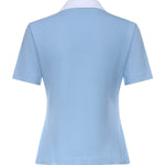 Polo in piquet stretch NPWB252650STDW U600 FAY 