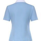 Polo in piquet stretch NPWB252650STDW U600 FAY 