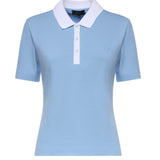 Polo in piquet stretch NPWB252650STDW U600 FAY 