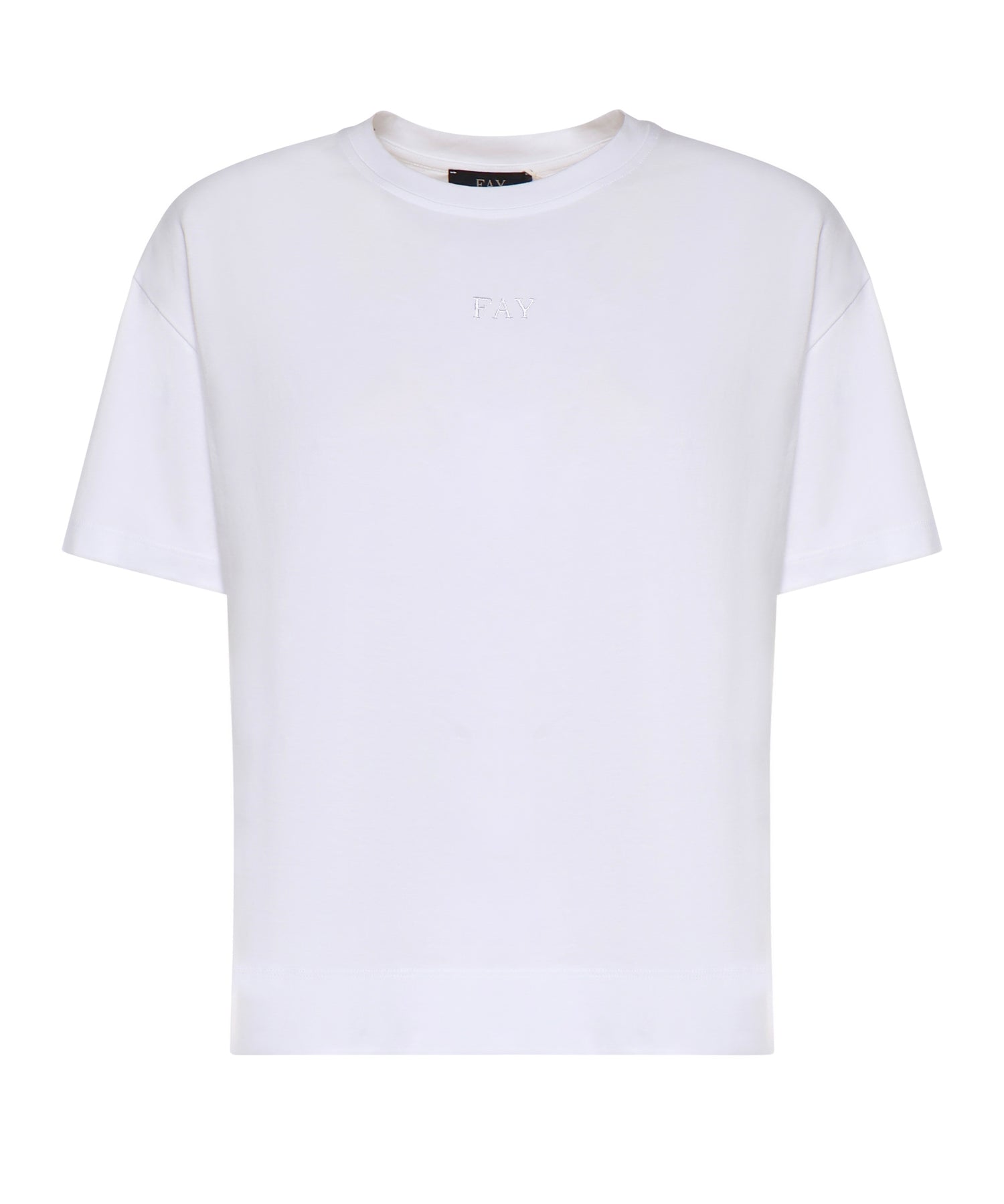 T-shirt in cotone NPWB2526610ZEM B001 FAY 
