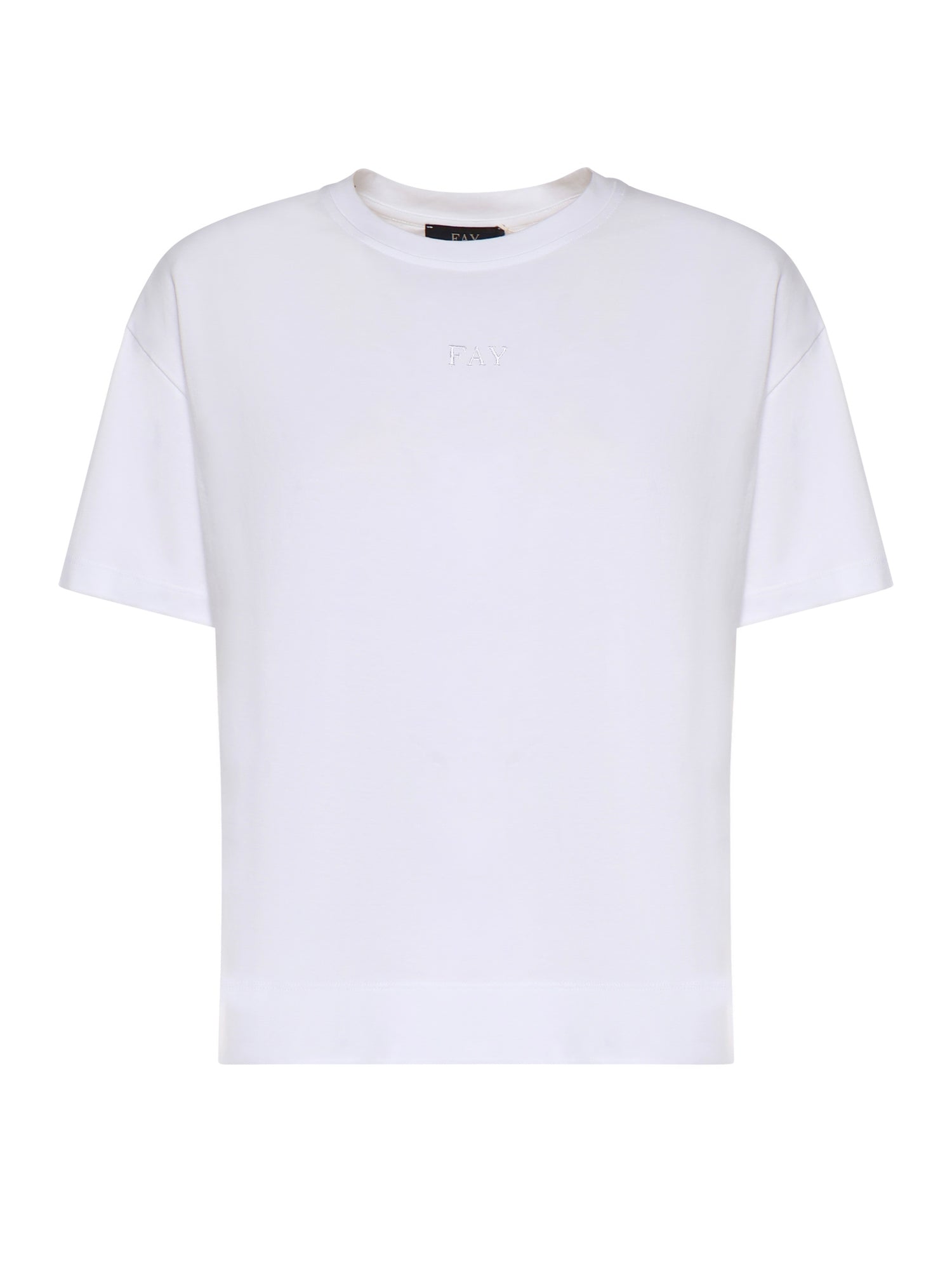 T-shirt in cotone NPWB2526610ZEM B001 FAY 