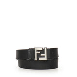 Cintura Squared FF in pelle e tela FF jacquard 7C0553 AVV7F0GXN FENDI 