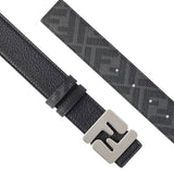 Cintura Squared FF in pelle 7C0556 AQWHF0GWB FENDI 
