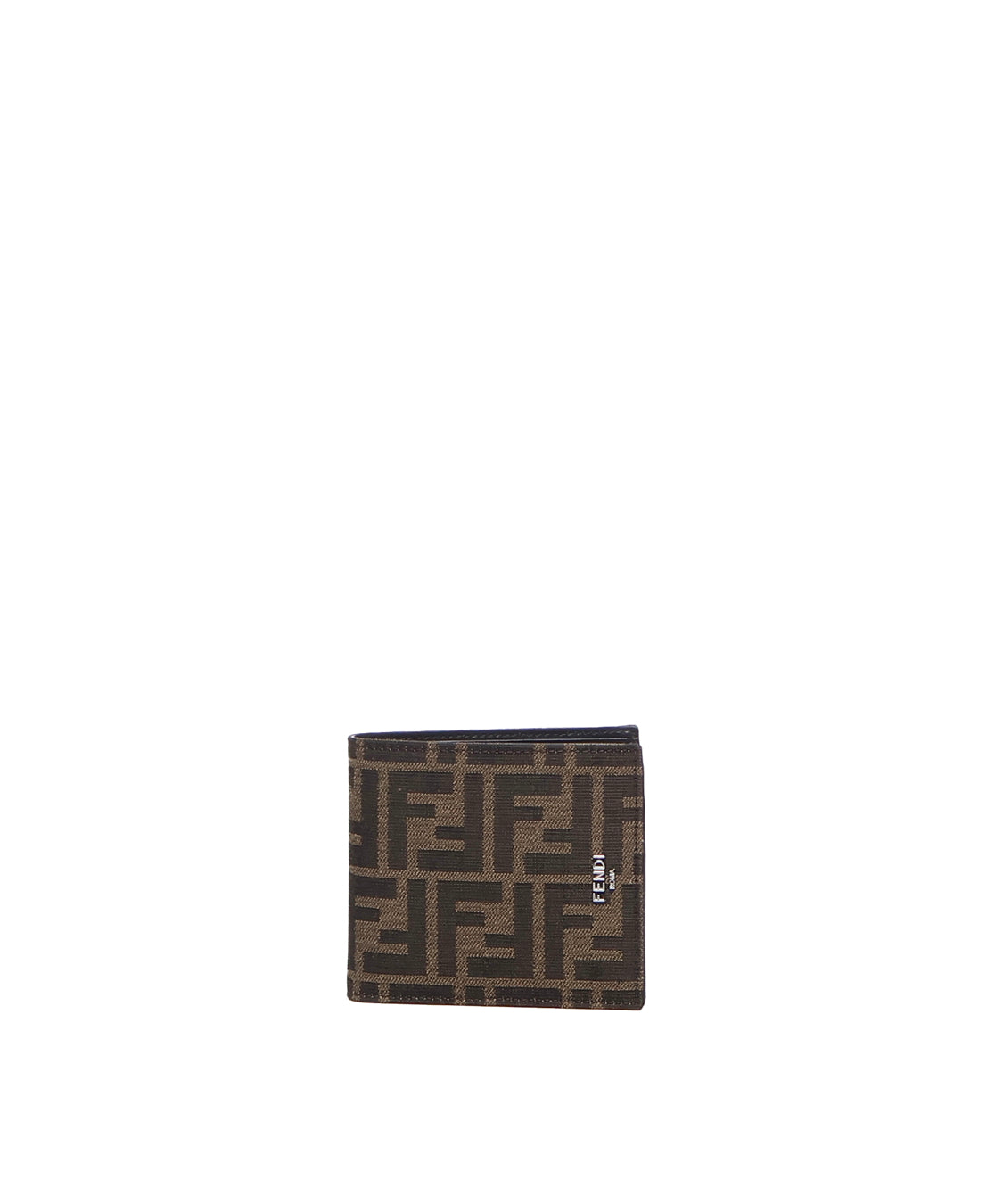 Portafoglio Bi-fold FF jacquard in tessuto 7M0169 ALWKF0L3T FENDI 