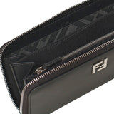 Portafoglio Zip Around Squared FF in pelle 7M0210 AFF2F0GXN FENDI 
