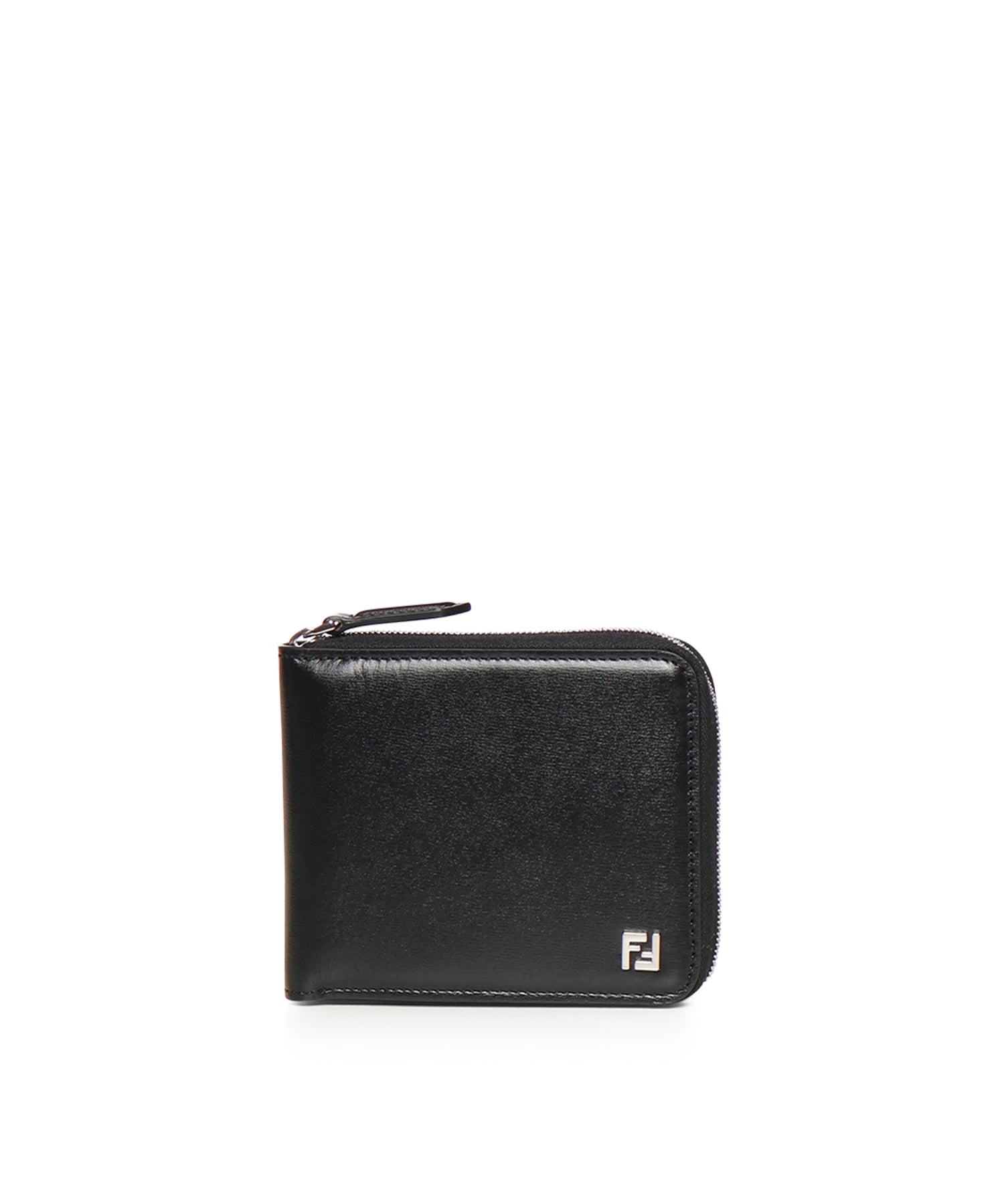 Portafoglio Squared FF in pelle con logo 7M0380 AVV6F0GXN FENDI 