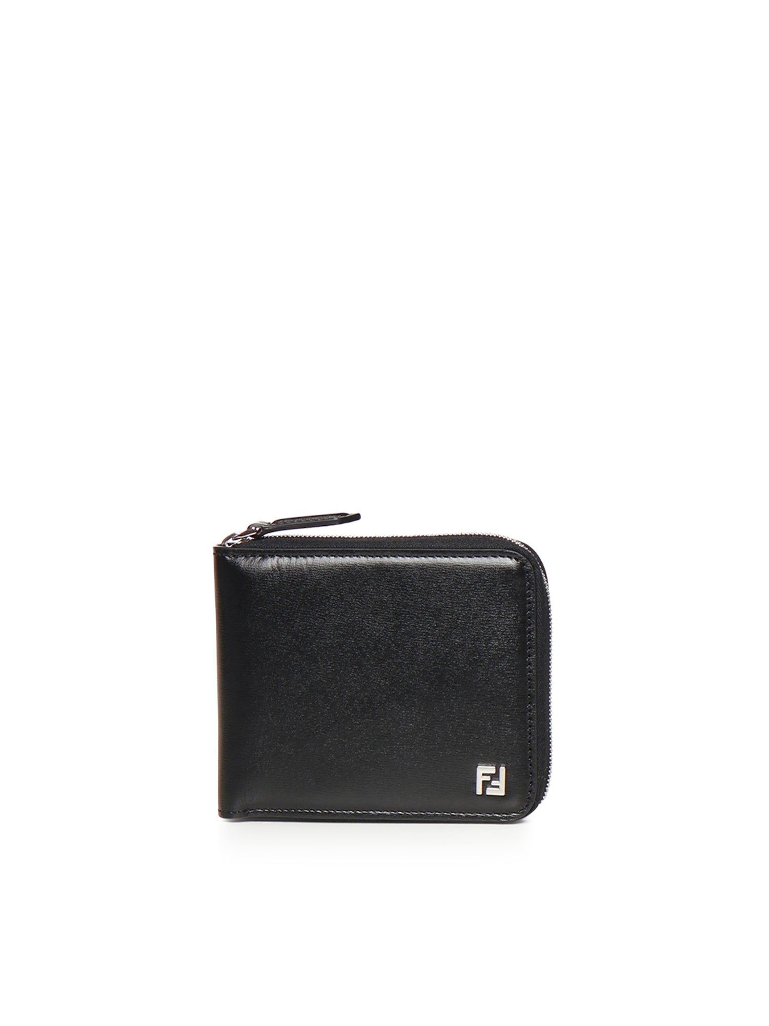 Portafoglio Squared FF in pelle con logo 7M0380 AVV6F0GXN FENDI 