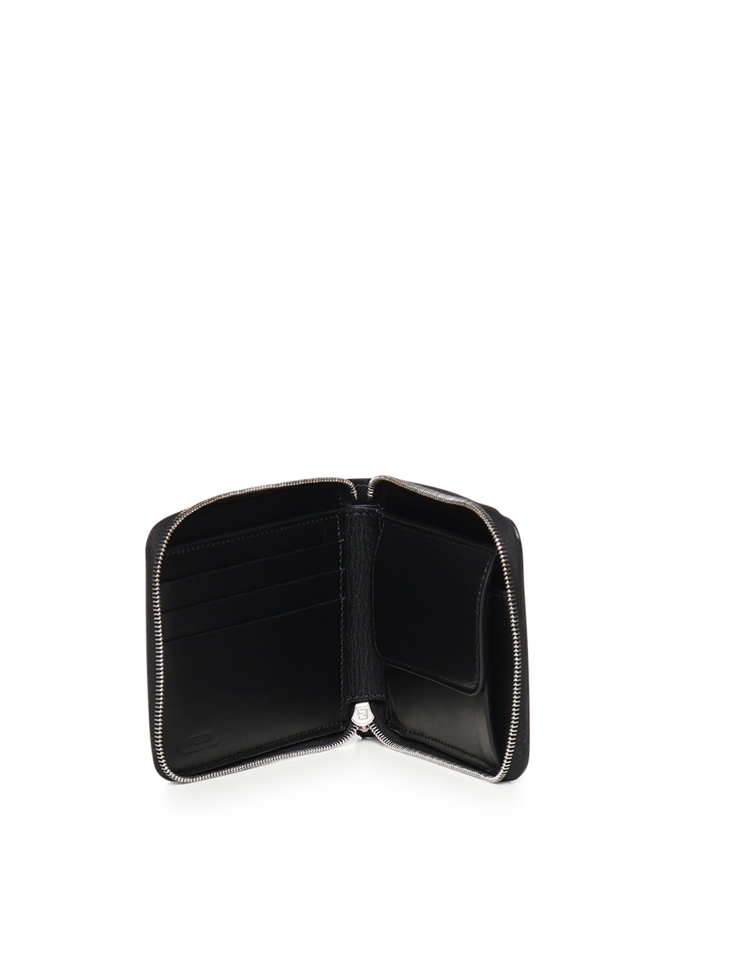 Portafoglio Squared FF in pelle con logo 7M0380 AVV6F0GXN FENDI 