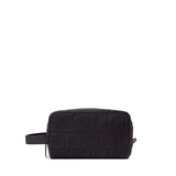 Beauty case small in Nylon FF Jacquard 7N0151 AVC6F1USQ FENDI 