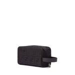 Beauty case small in Nylon FF Jacquard 7N0151 AVC6F1USQ FENDI 