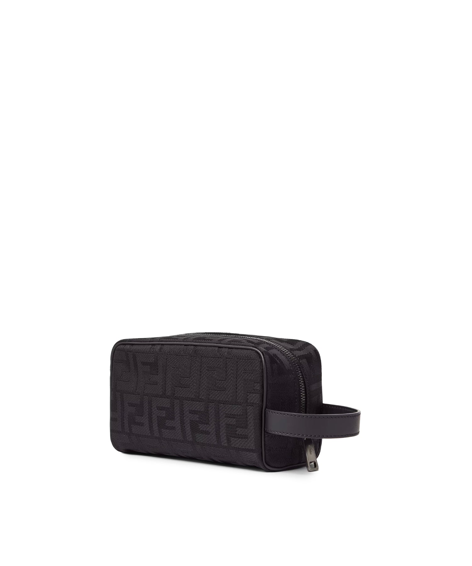 Beauty case small in Nylon FF Jacquard 7N0151 AVC6F1USQ FENDI 