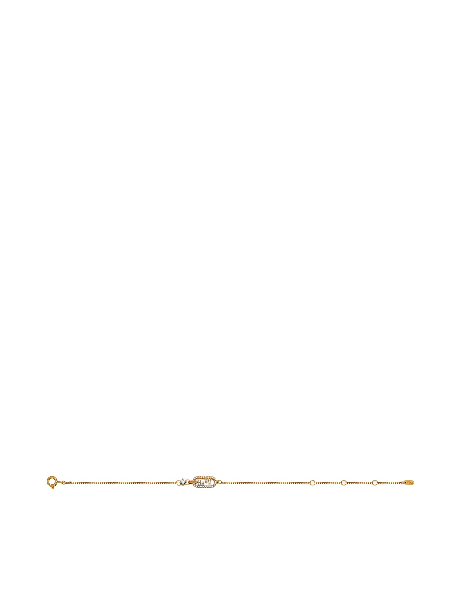 Bracciale O'Lock con strass 8AH428 A44GF089U FENDI 